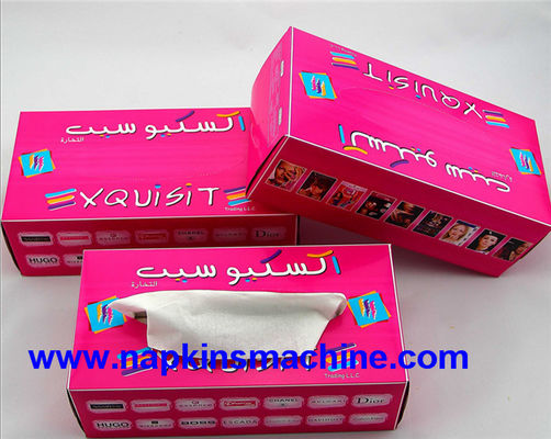 معشق أضعاف PLC آلة طباعة مناديل ورقية ملونة