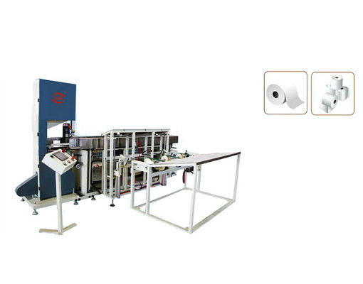 2.5KW 2700mm طول آلة لف الورق المشقق / آلة قطع لفة ورق التواليت