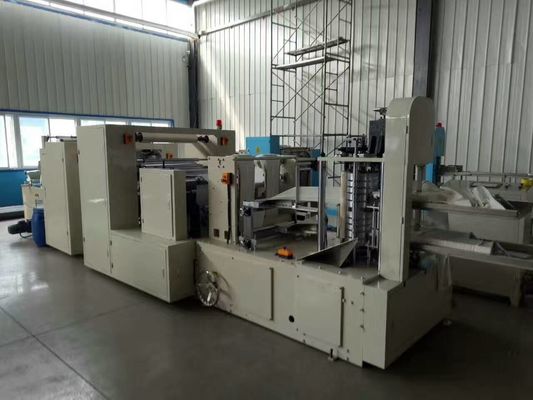 SIEMENS MOTOR 3000 ورقة / دقيقة PLC آلة طباعة المناديل