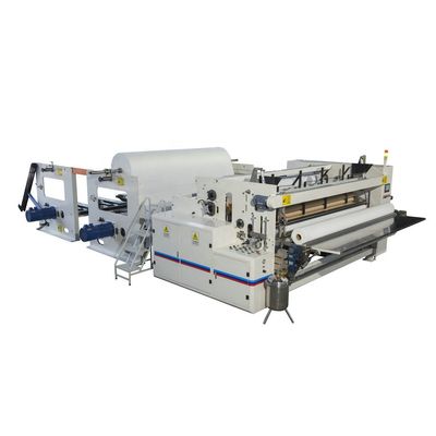 200 م / دقيقة 3500 مم عرض PLC ورقة لفة آلة الحز