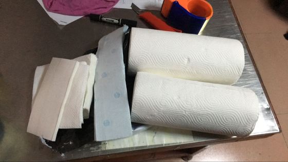 ماكينة لف ورق التواليت المعاد تدويرها بحجم 500 مم من CE