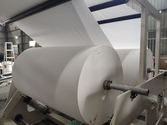 PLC Control Big Jumbo Roll ورق التواليت ماكينة