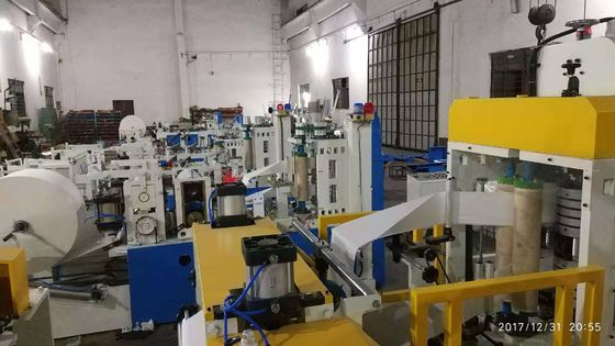 5.5KW 3000 ورقة / دقيقة آلة نقش منديل الغداء