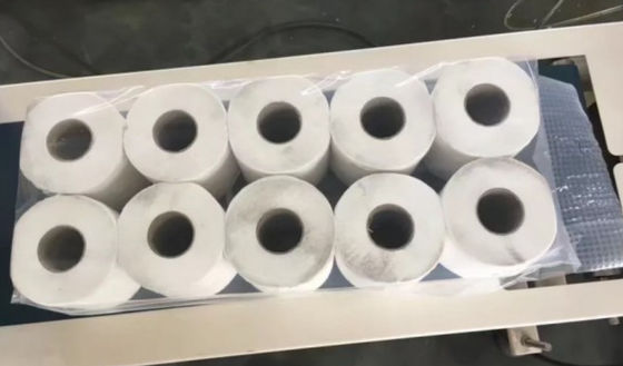 HMI 3500mm عرض مناديل المرحاض ماكينة 76 مم لفة سيمنز PLC